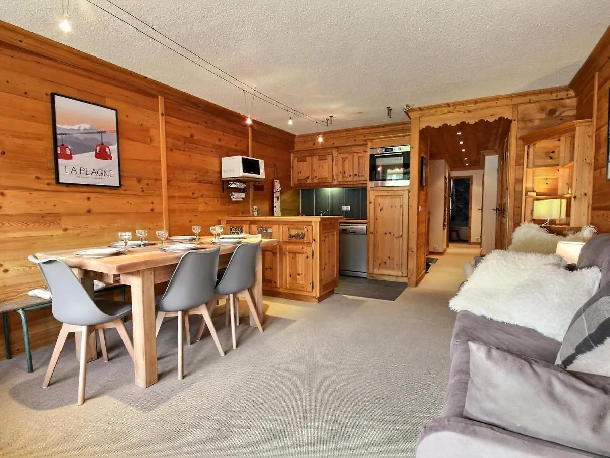 Charmant Appartement 3 Pieces, Balcon, 6 Pers, Sur Les Pistes, Wifi, La Plagne - Fr-1-455-241
