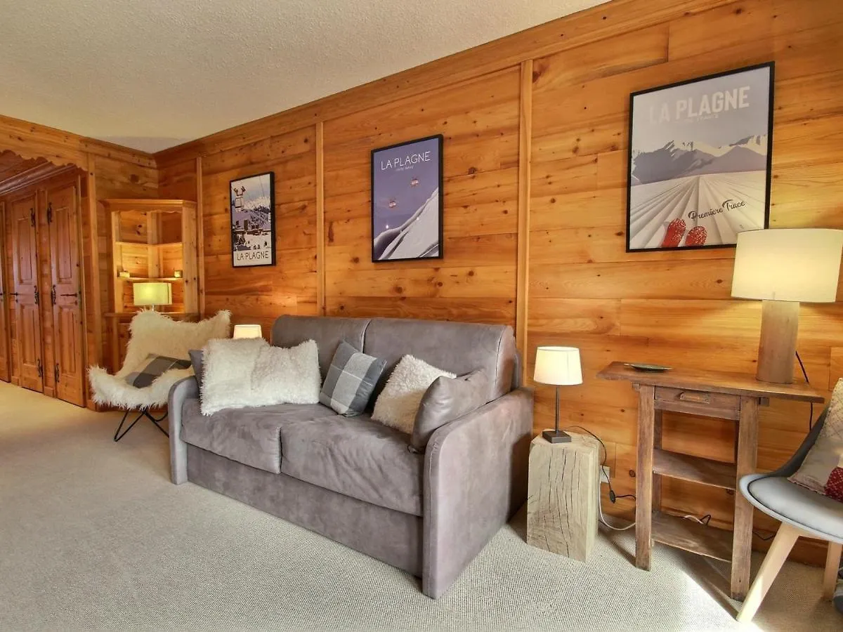 Charmant Appartement 3 Pieces, Balcon, 6 Pers, Sur Les Pistes, Wifi, La Plagne - Fr-1-455-241 0*, La Plagne-Tarentaise